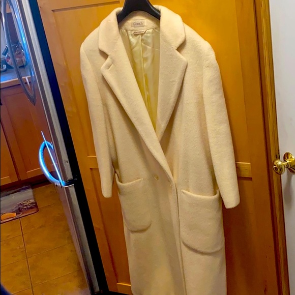 Jackets & Blazers - Classic 100% Wool •Cream• DoubleBreasted Coat